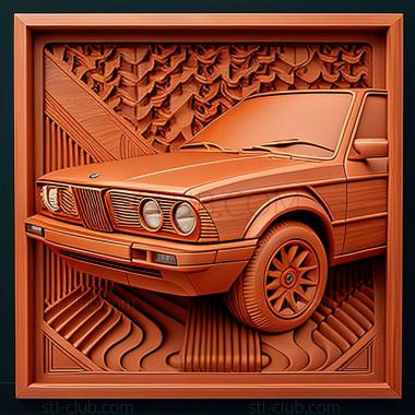 3D модель BMW E24 (STL)